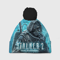 Шапка c помпоном S t a l k e r 2 heart of Chornobyl