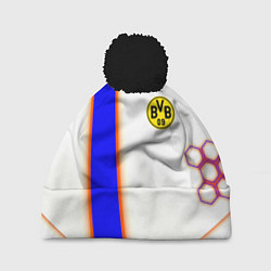 Шапка с помпоном Borussia geometry sport, цвет: 3D-черный