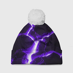 Шапка с помпоном The rift, цвет: 3D-белый