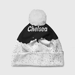 Шапка c помпоном Chelsea ночь