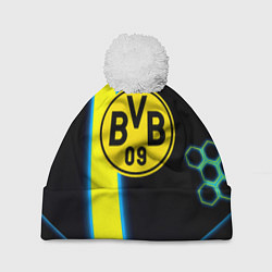 Шапка c помпоном Borussia соты броня
