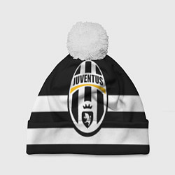 Шапка с помпоном Juventus линии, цвет: 3D-белый