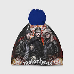 Шапка c помпоном Motorhead Band