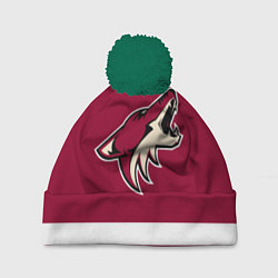 Шапка c помпоном Arizona Coyotes