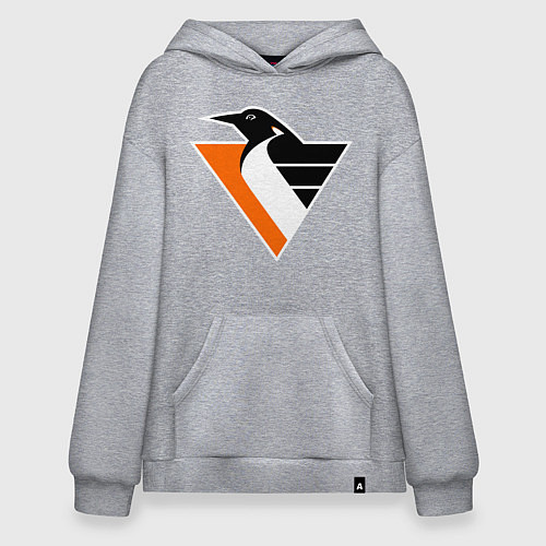 Худи оверсайз Pittsburgh Penguins / Меланж – фото 1