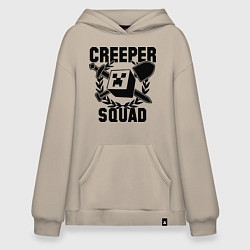 Худи оверсайз Creeper Squad