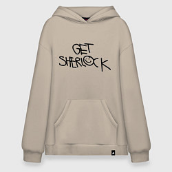 Худи оверсайз Get sherlock