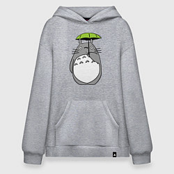 Худи оверсайз Totoro с зонтом