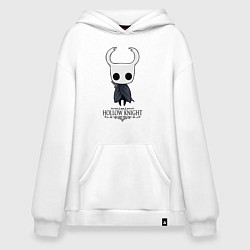 Толстовка-худи оверсайз Hollow Knight, цвет: белый