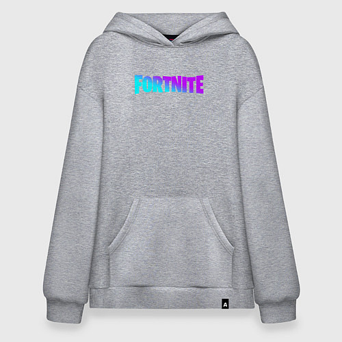 Худи оверсайз FORTNITE 2 / Меланж – фото 1