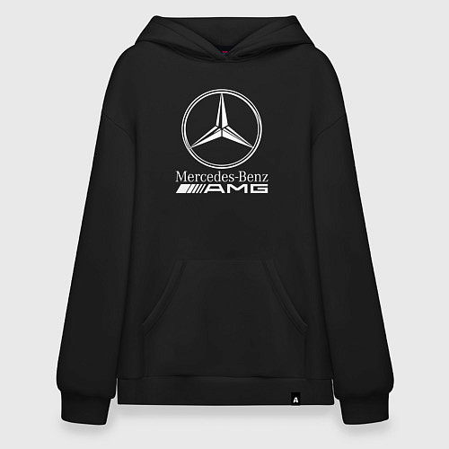 Худи оверсайз MERCEDES-BENZ AMG / Черный – фото 1