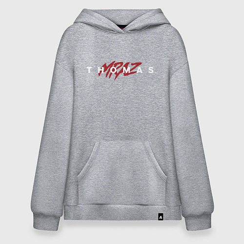 Худи оверсайз Thomas Mraz / Меланж – фото 1