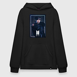 Худи оверсайз BTS Black Swan