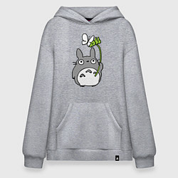 Худи оверсайз Totoro и бабочка