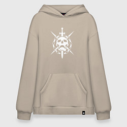 Толстовка-худи оверсайз DESTINY 2, цвет: миндальный