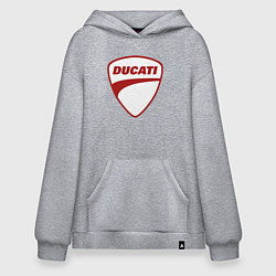 Худи оверсайз Ducati Logo Дукати Лого Z