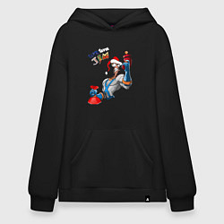 Худи оверсайз Червяк Джим