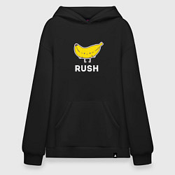 Толстовка-худи оверсайз RUSH BANANA, цвет: черный