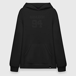 Толстовка-худи оверсайз BTS - Namjoon RM 94, цвет: черный