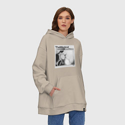 Толстовка-худи оверсайз House Of Balloons The Weeknd, цвет: миндальный — фото 2