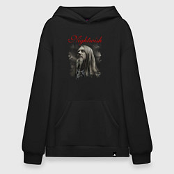 Толстовка-худи оверсайз Nightwish Найтвиш Марко Z, цвет: черный