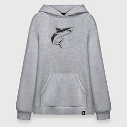 Худи оверсайз Акула