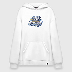 Худи оверсайз Wilmington sharks -baseball team