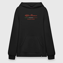 Худи оверсайз Alfa Romeo racing - logo