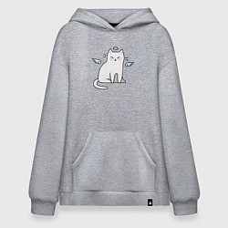Худи оверсайз КОТИК АНГЕЛ CAT ANGEL
