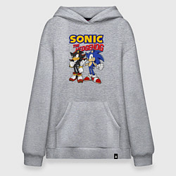 Худи оверсайз ЕЖ СОНИК SONIC THE HEDGEHOG