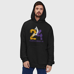 Толстовка-худи оверсайз Kobe Never Die - 24, цвет: черный — фото 2