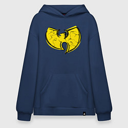 Толстовка-худи оверсайз Style Wu-Tang, цвет: тёмно-синий