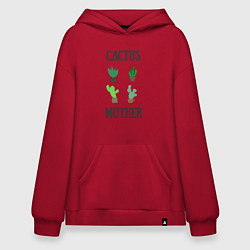 Худи оверсайз Cactus Mother, Мать кактусов