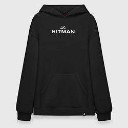 Худи оверсайз Hitman - лого