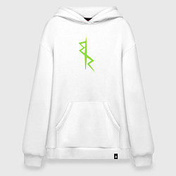 Толстовка-худи оверсайз Cyberpunk - Команда Дэвида, цвет: белый