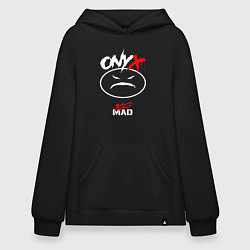 Худи оверсайз 100 Mad - Onyx