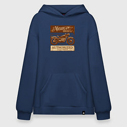 Худи оверсайз Ретро мотоцикл гранж