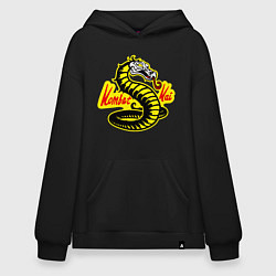 Толстовка-худи оверсайз Mortal Kai, цвет: черный