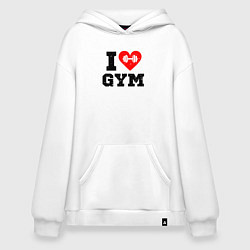 Худи оверсайз I love gym