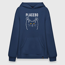 Худи оверсайз Placebo rock cat