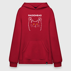 Худи оверсайз Radiohead rock cat