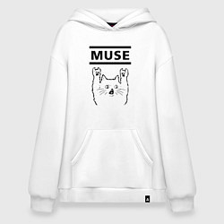 Худи оверсайз Muse - rock cat