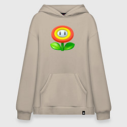 Худи оверсайз Цветок Марио