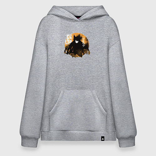 Худи оверсайз Delta / Меланж – фото 1