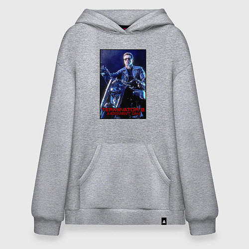 Худи оверсайз T2 - Arnold / Меланж – фото 1