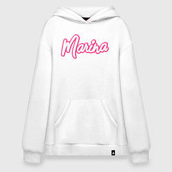 Худи оверсайз Марина в стиле барби