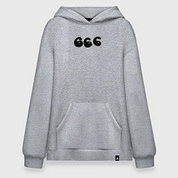 Худи оверсайз Три шестерки