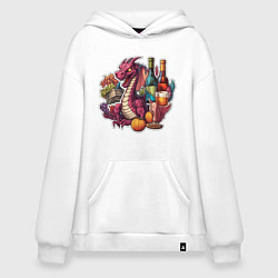 Худи оверсайз Дракон символ нового года 2024