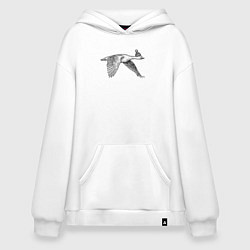 Худи оверсайз Гусь летит на юг