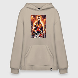 Худи оверсайз Майк Тайсон вышел на ринг